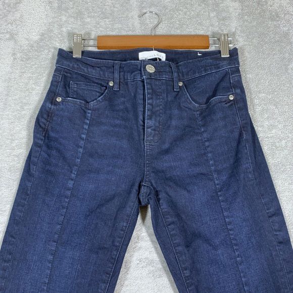 Loft Skinny Mid-rise Slim Pockets Stretch Denim Jeans pants Size 27/4 Women’s - Picture 4 of 14